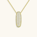 Hailey Bubble Initial Necklace