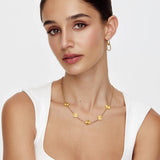 Clover  Sunburst Necklace