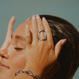 Moonwave Ring