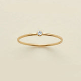 Dainty Birthstone Ring