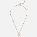 Lucia White Shell Pendant Necklace